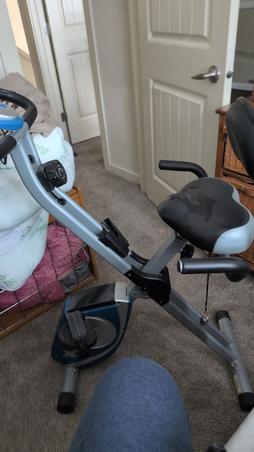 Folding Exercise Bike and stepper