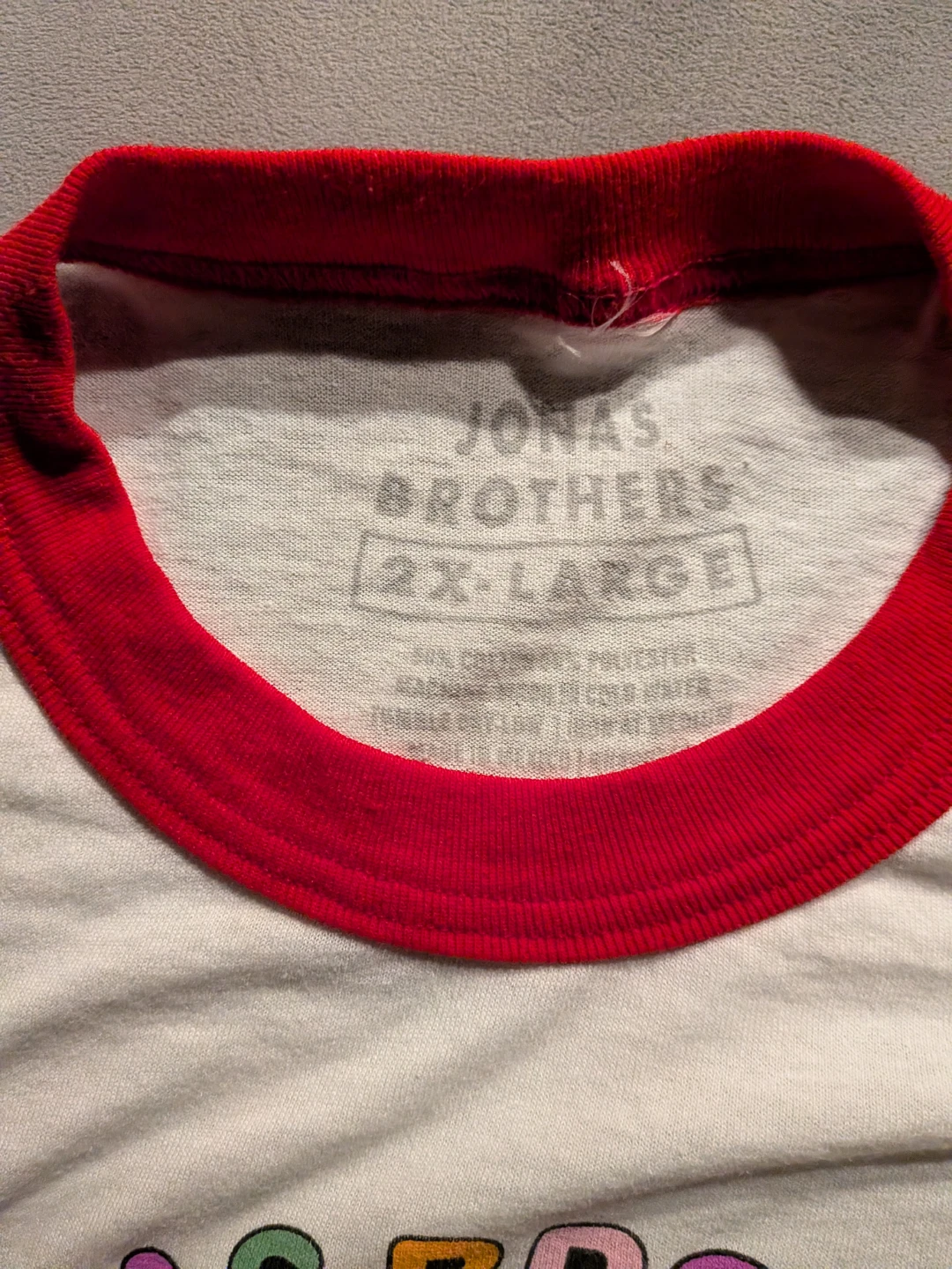 Jonas Brothers Graphic Ringer T-Shirt - photo 3