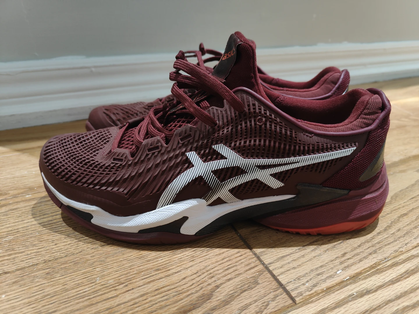Asics Court FF 3 Tennis Shoes - Maroon