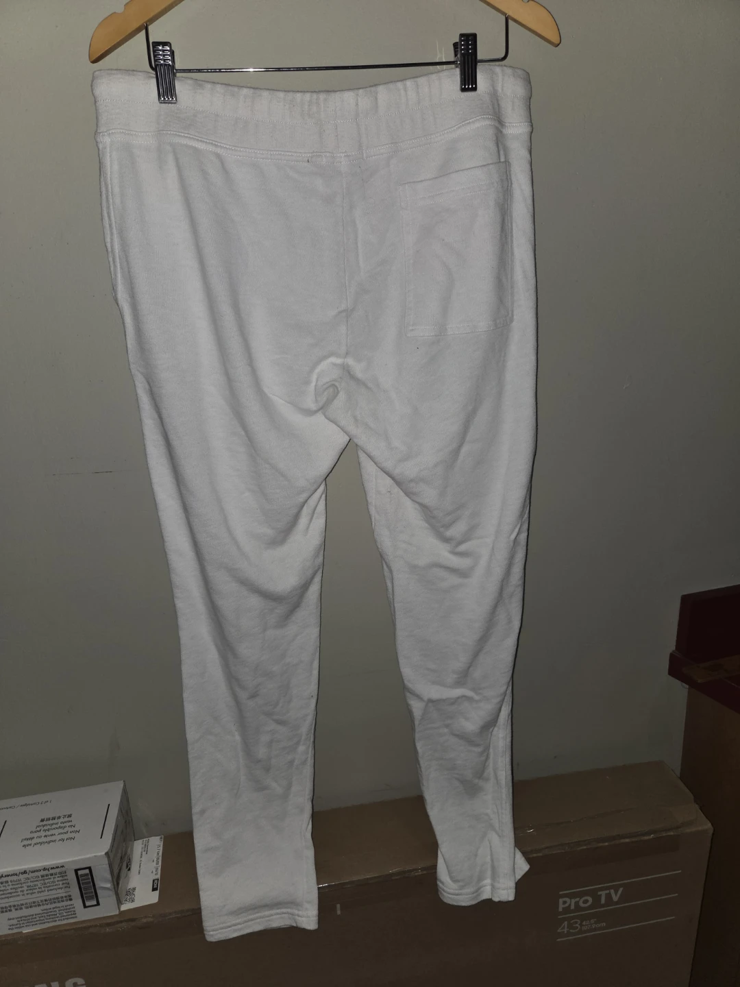 White Jogger Sweatpants - photo 4