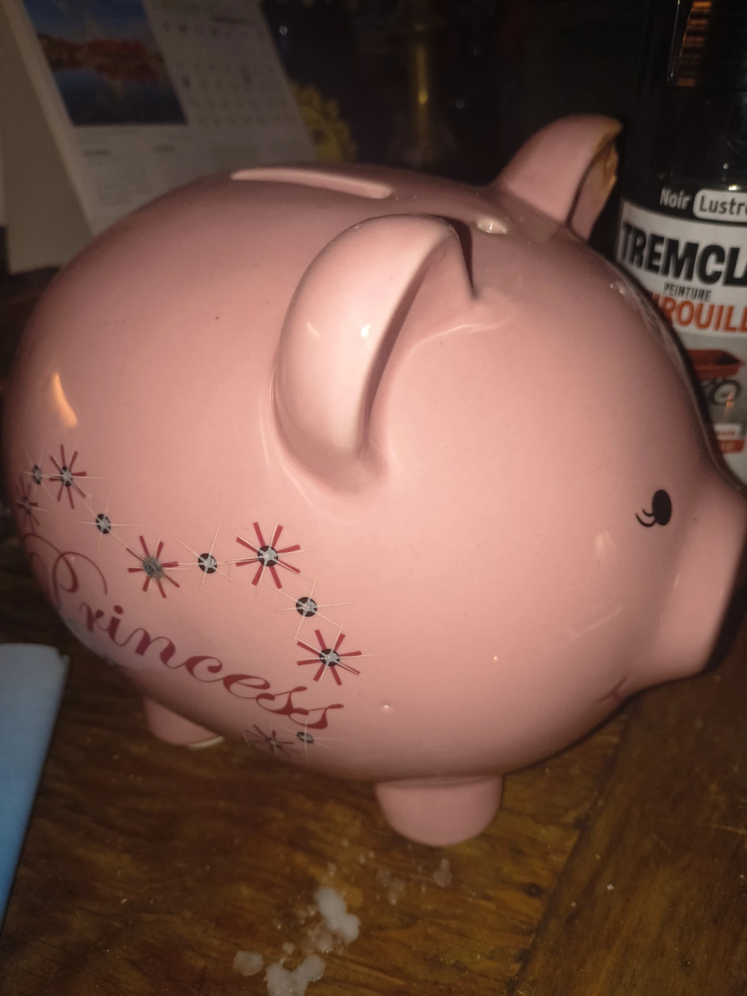 Princess Ceramic Piggy Bank