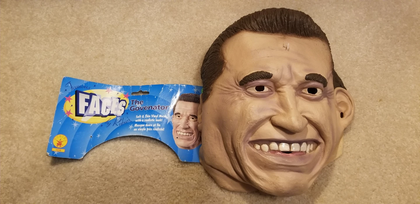Rubies Famous Faces The Govenator Mask