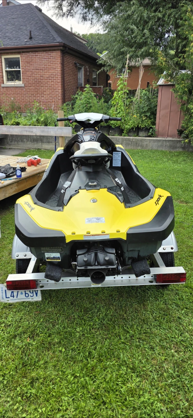 2014 Sea doo spark with trailer - photo 4