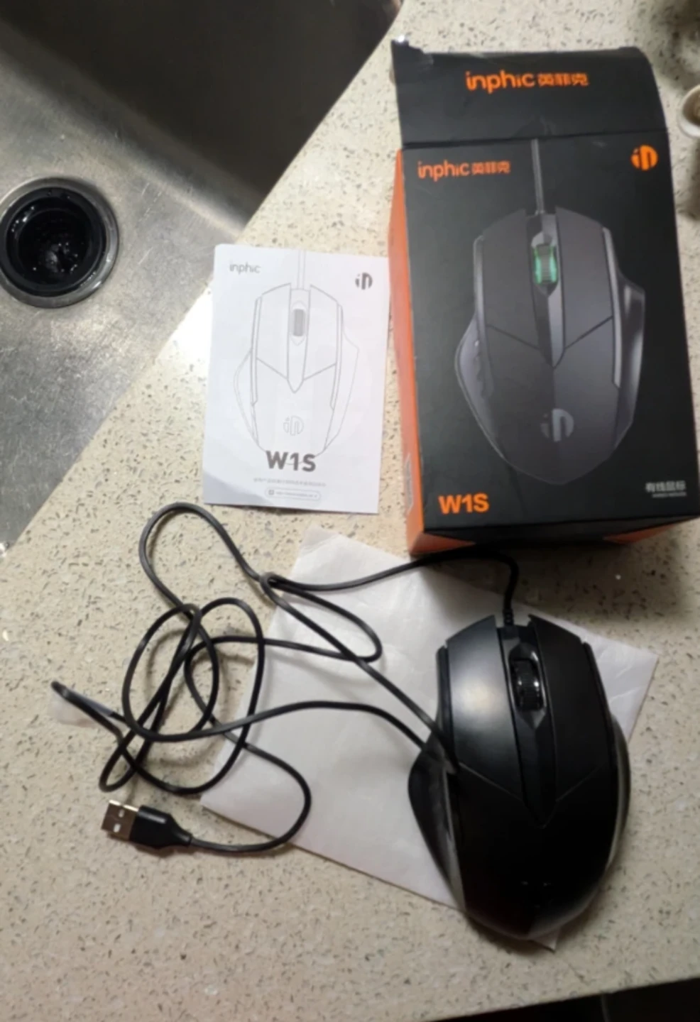 Inphic W1S Wired Gaming Mouse - photo 2