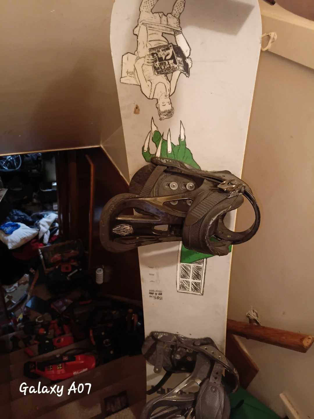 Stepchild Snowboard with Burton Bindings