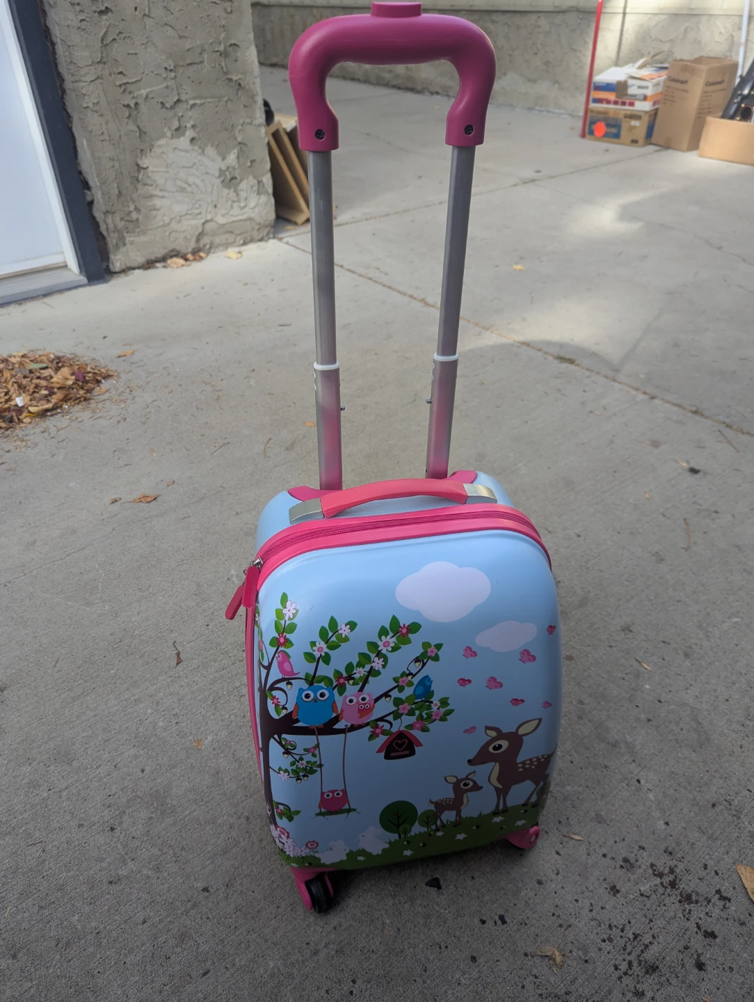 Gymax 2pc. Kid's 12" Carry On Luggage Set - photo 3