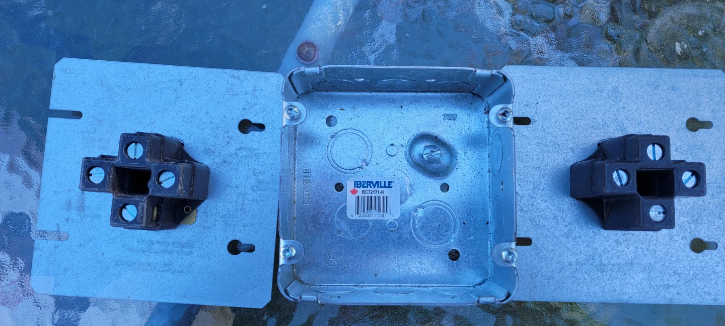Iberville Electrical Box and Cooper Receptacles - photo 2