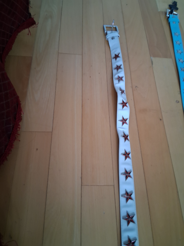 White Star Studded Belt