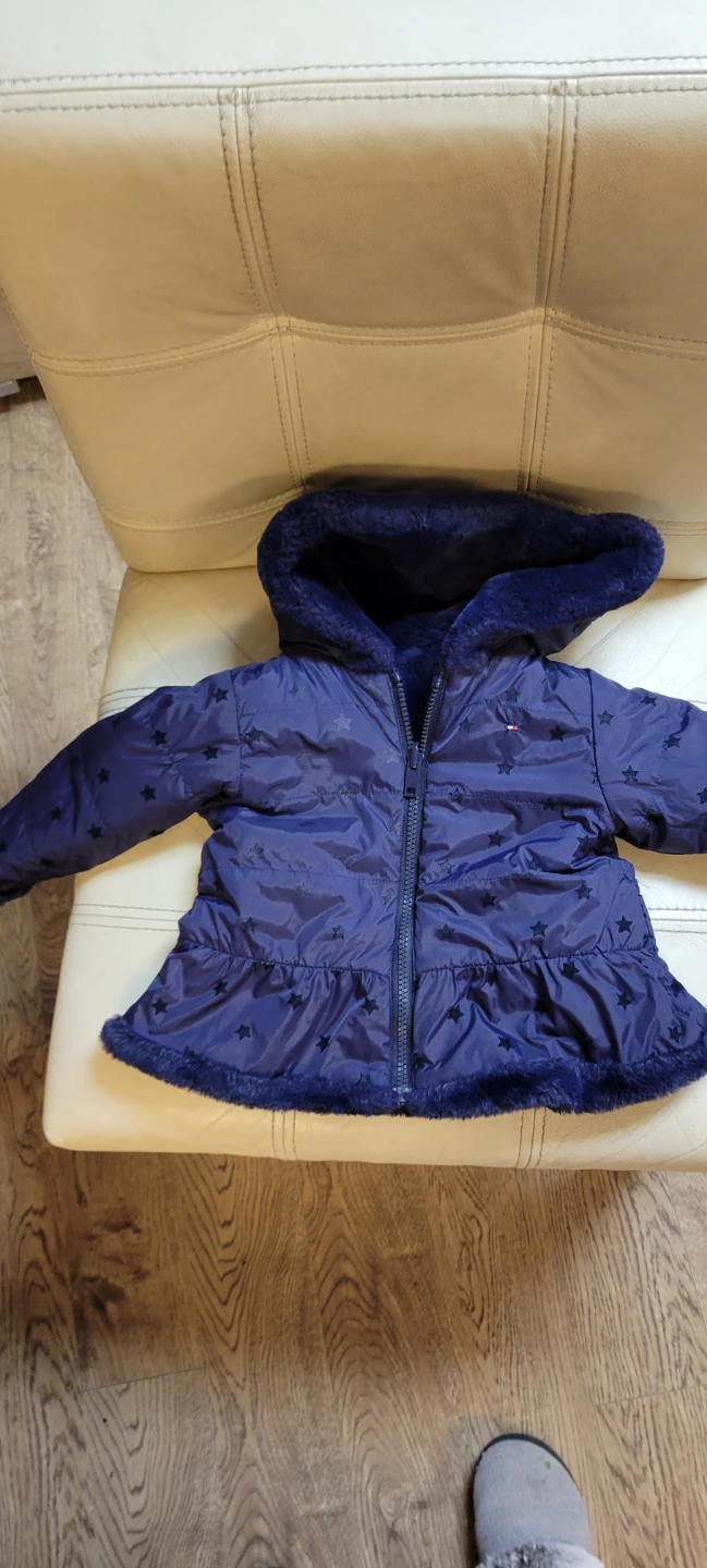 Tommy Hilfiger 18M Navy Blue Star Jacket - photo 4
