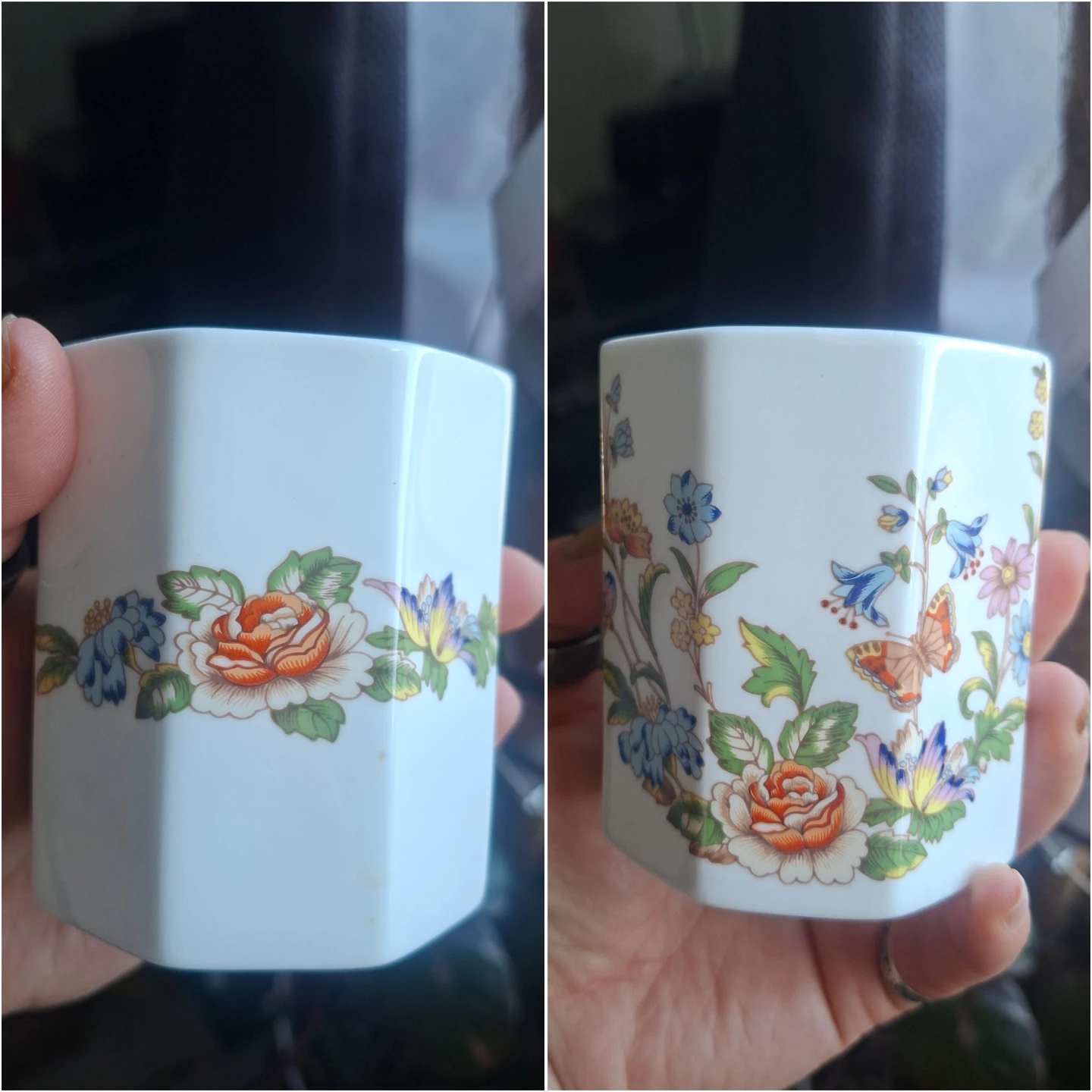 Aynsley Cottage Garden Jam/Sugar/Marmalade Pot/Tea Cup - photo 3