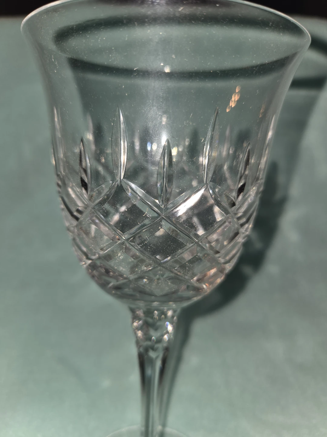 Towle Over 24% Lead Crystal Wine Glass - photo 3