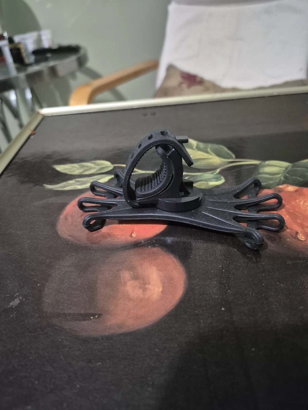 Bike mounted Black Rubber Phone Holder - photo 4