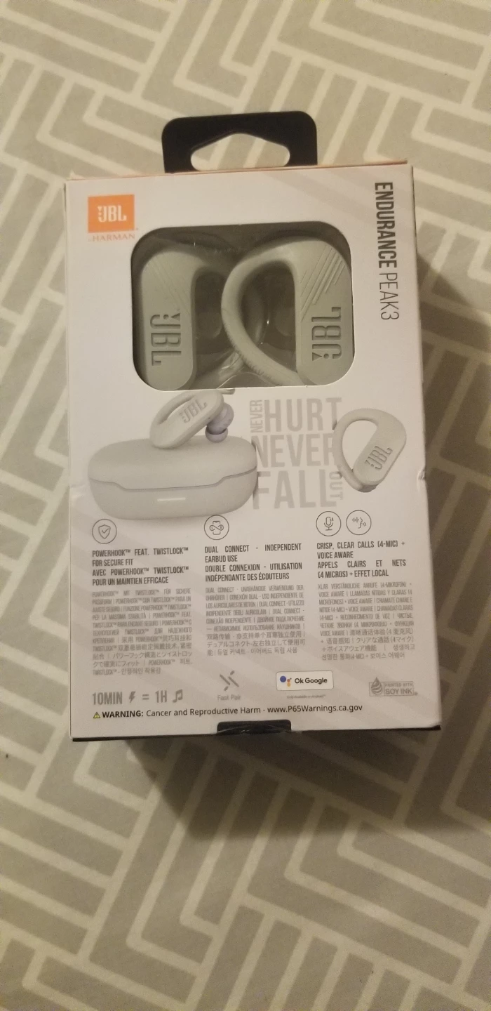 JBL Endurance Peak 3 Wireless Earbuds - photo 4
