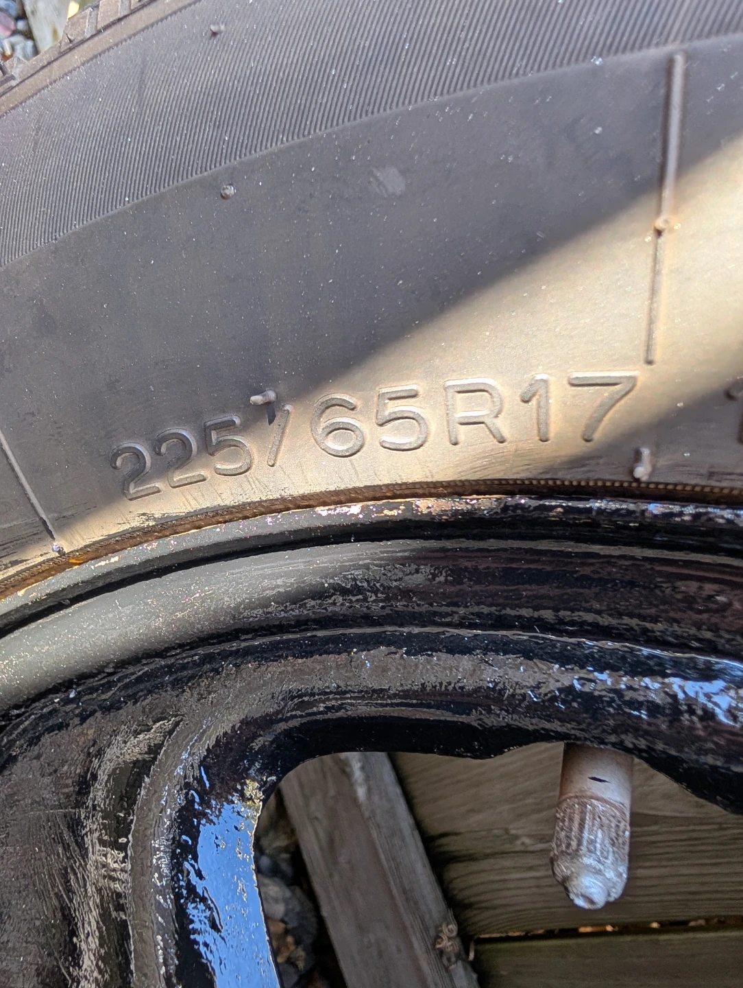 17" snow ice tires and rims - photo 4