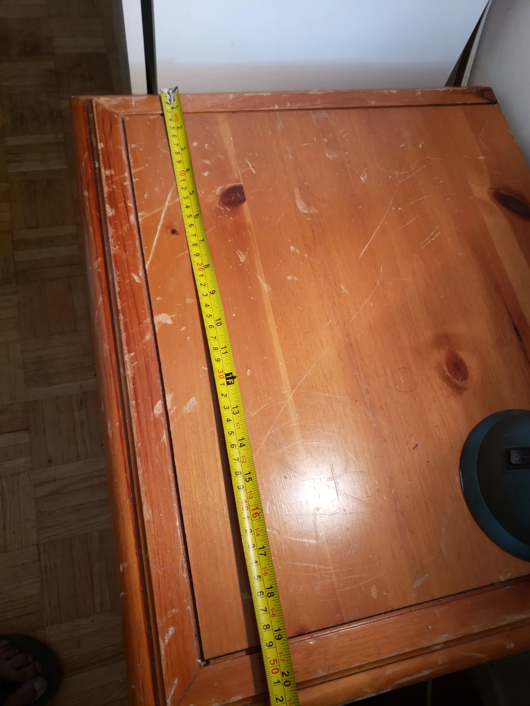 Two-Drawer Wooden Nightstand - photo 4