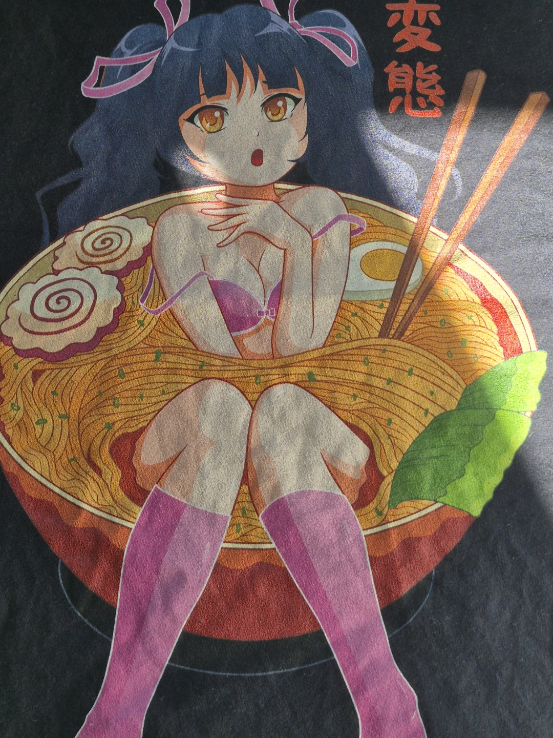 Send Noods Anime Graphic T-Shirt - photo 3