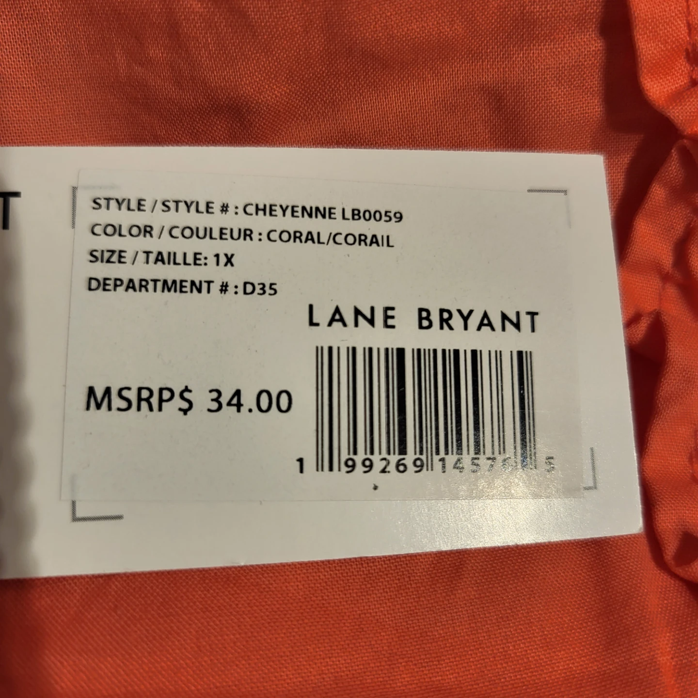 Lane Bryant Coral Cheyenne Skirt - photo 5