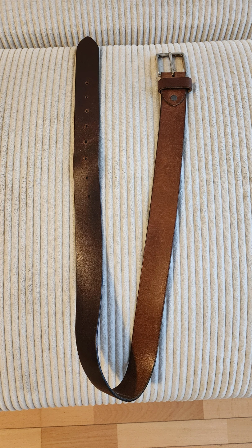 Brown Leather Belt