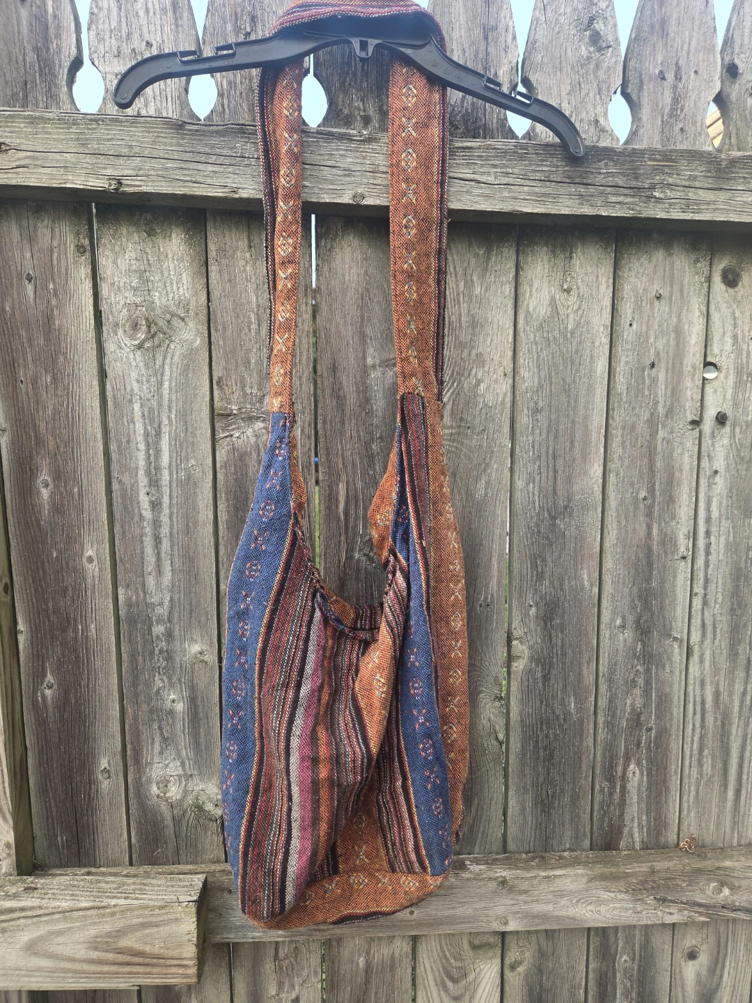 Boho Style Striped Crossbody Bag - photo 3