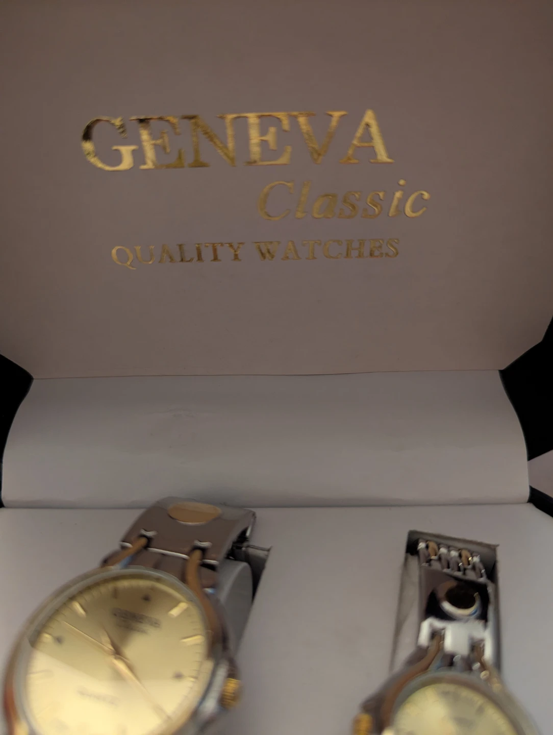 Geneva Classic Quartz Watch Set - photo 4