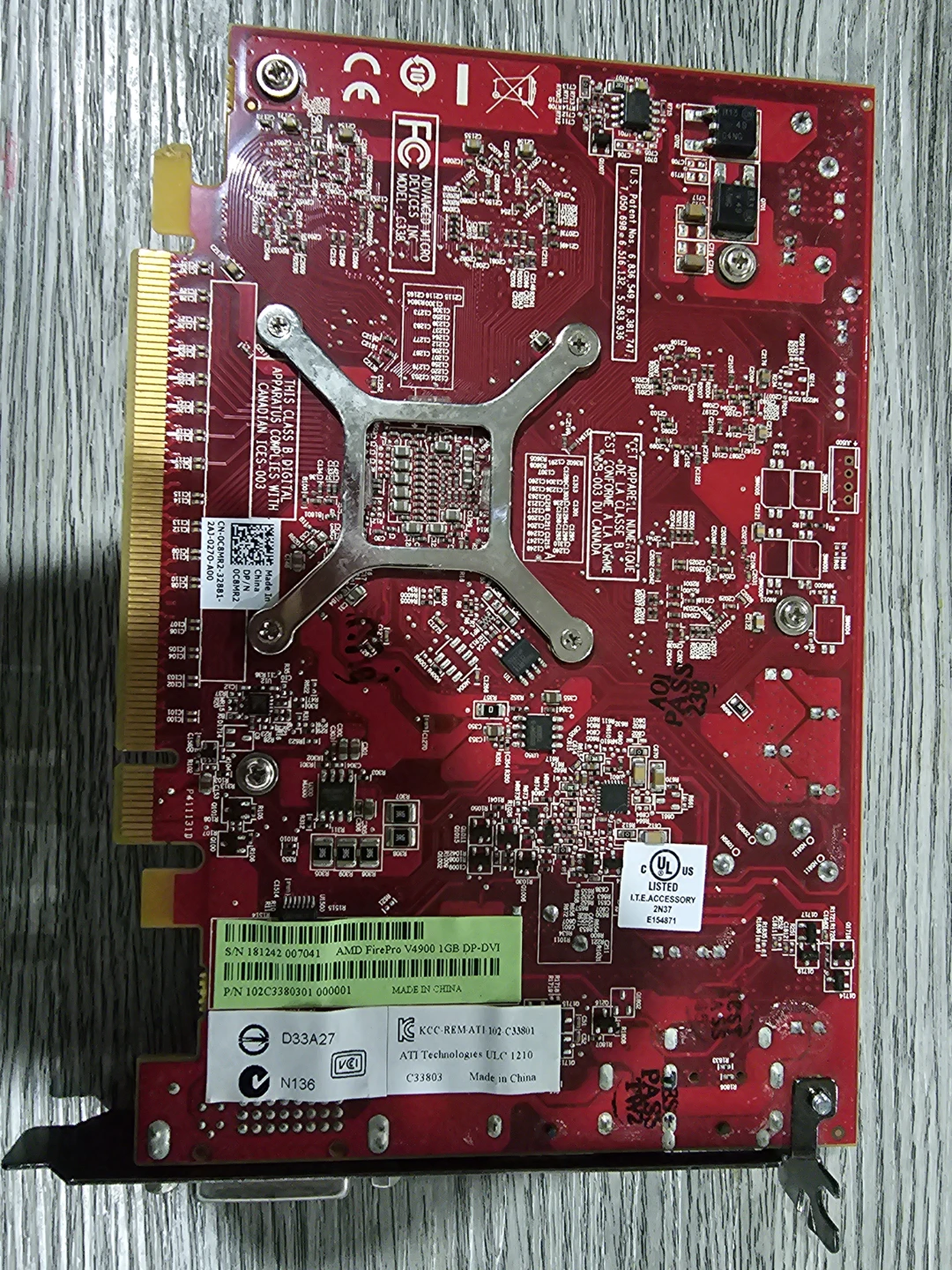 AMD FirePro V4900 1GB Graphics Card - photo 2