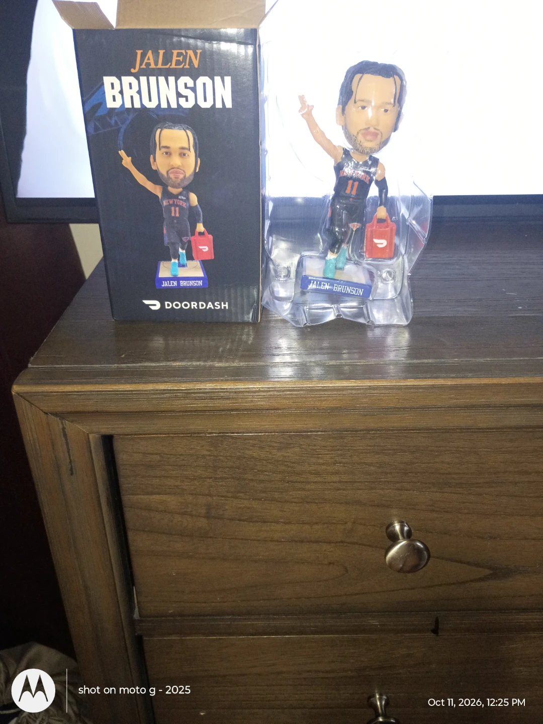 Jalen Brunson Doordash Bobblehead