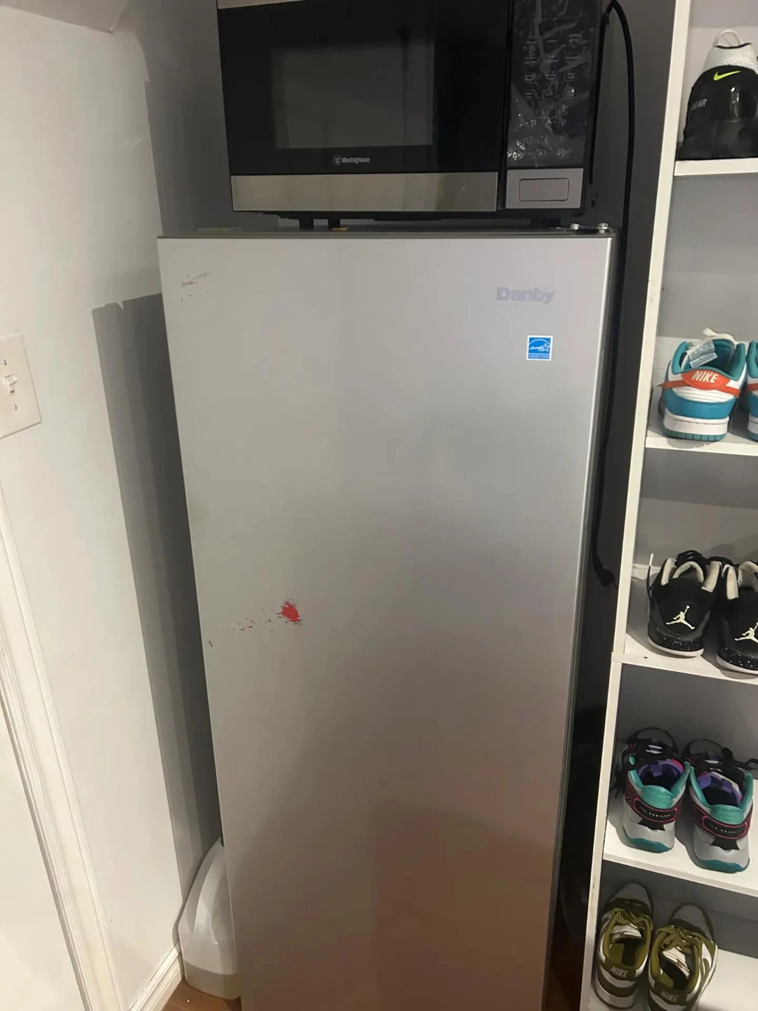 Danby Mini Fridge&westinghouse microwave for sale