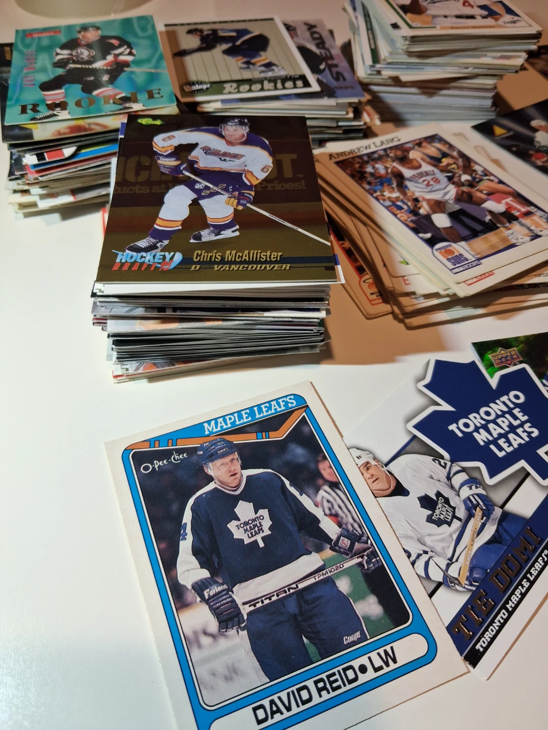 Assorted Vintage and Modern Sports Card Collection - photo 4