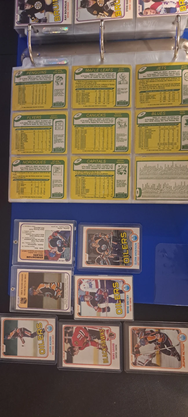 1981 1982 opc Hockey complete set