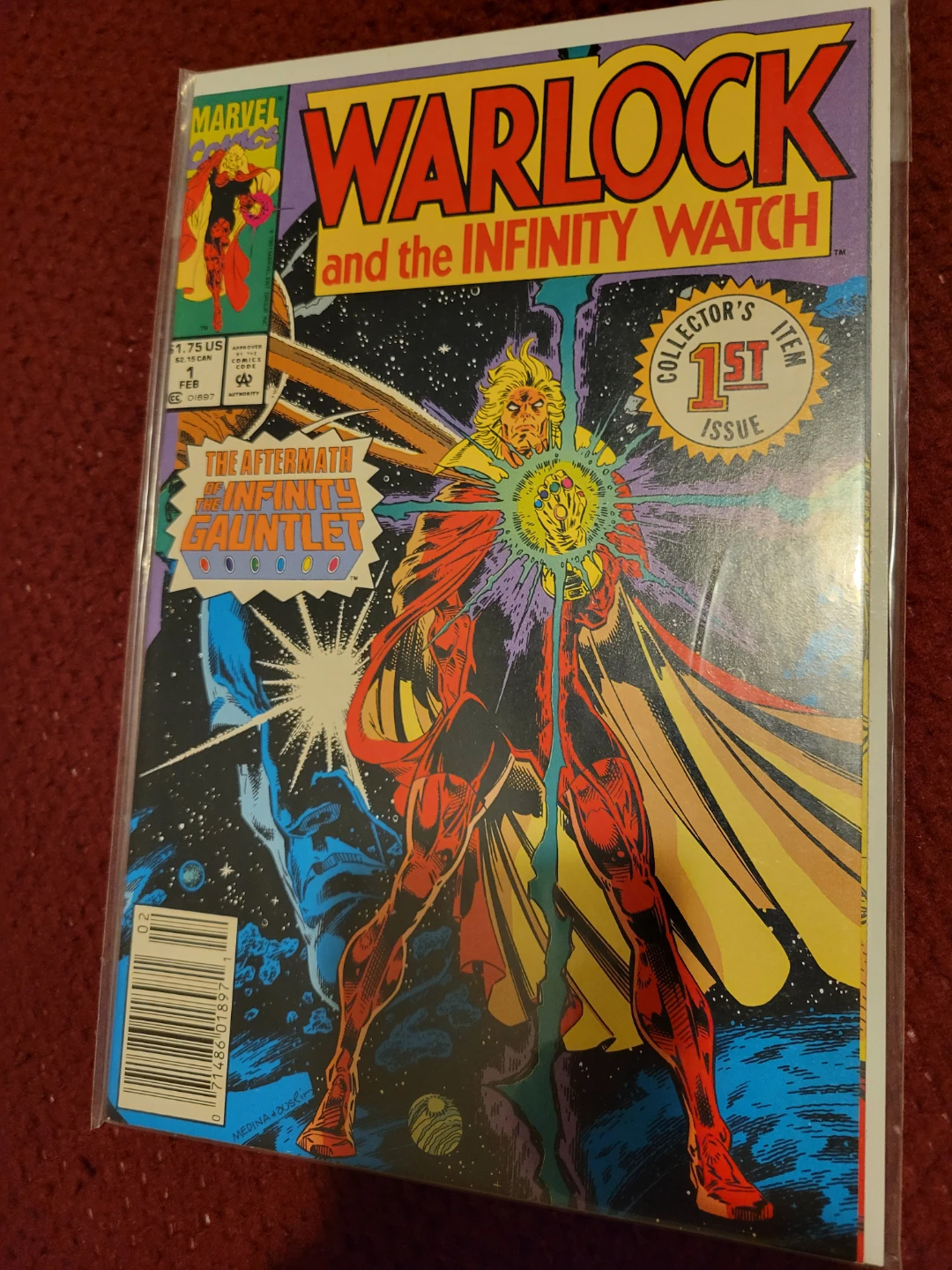 Warlock and the Infinity Watch #1 Comic Book
