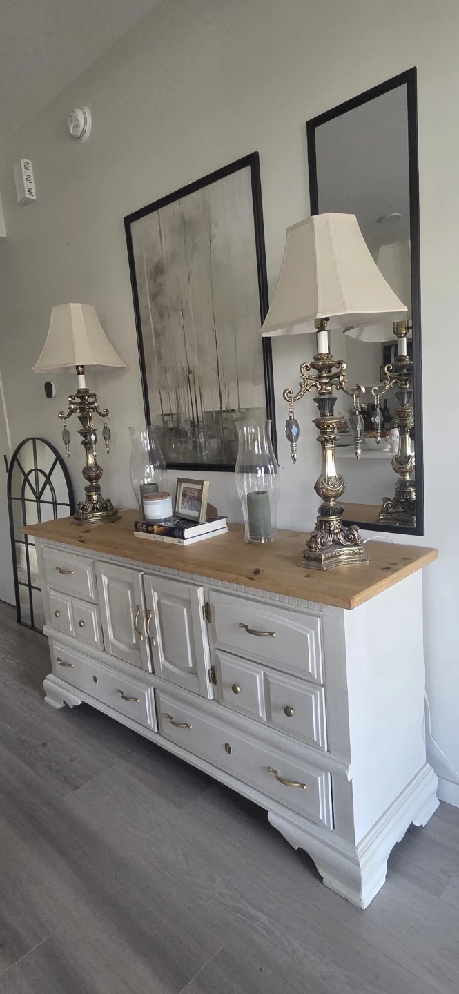 Rustic Farmhouse Style Credenza Sideboard - photo 4