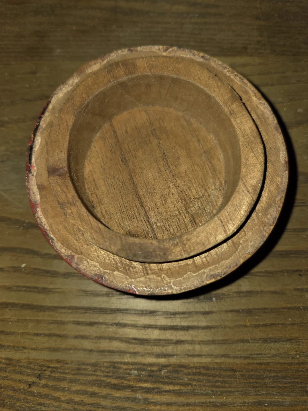 Decorative Hand-Painted Wooden Trinket Box - photo 3