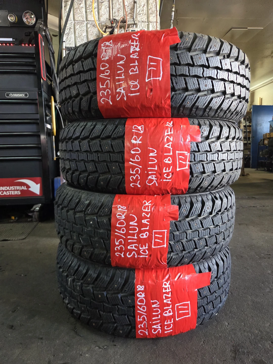 Set of 4 Sailun Ice Blazer Tires 235/60R18