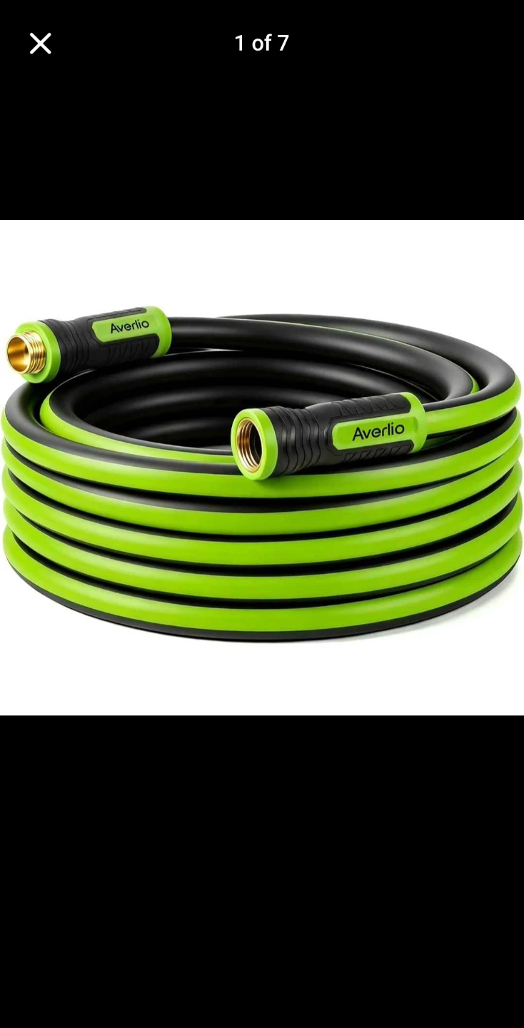 Averlio 50' x 5/8" Heavy Duty Water Hose