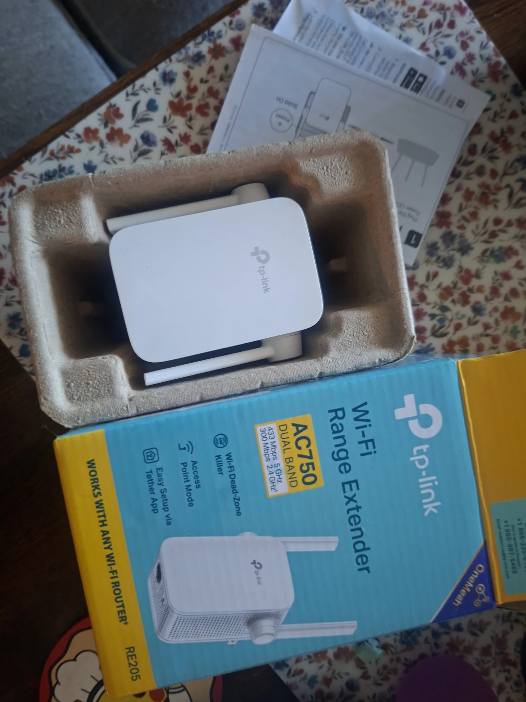 TP-Link RE215 AC750 Mesh Wi-Fi Range Extender - photo 3