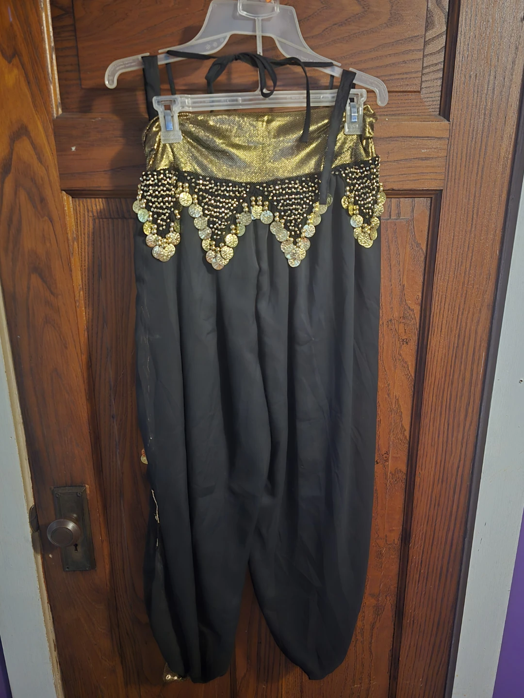 Black and Gold Belly Dance Outfit - photo 5