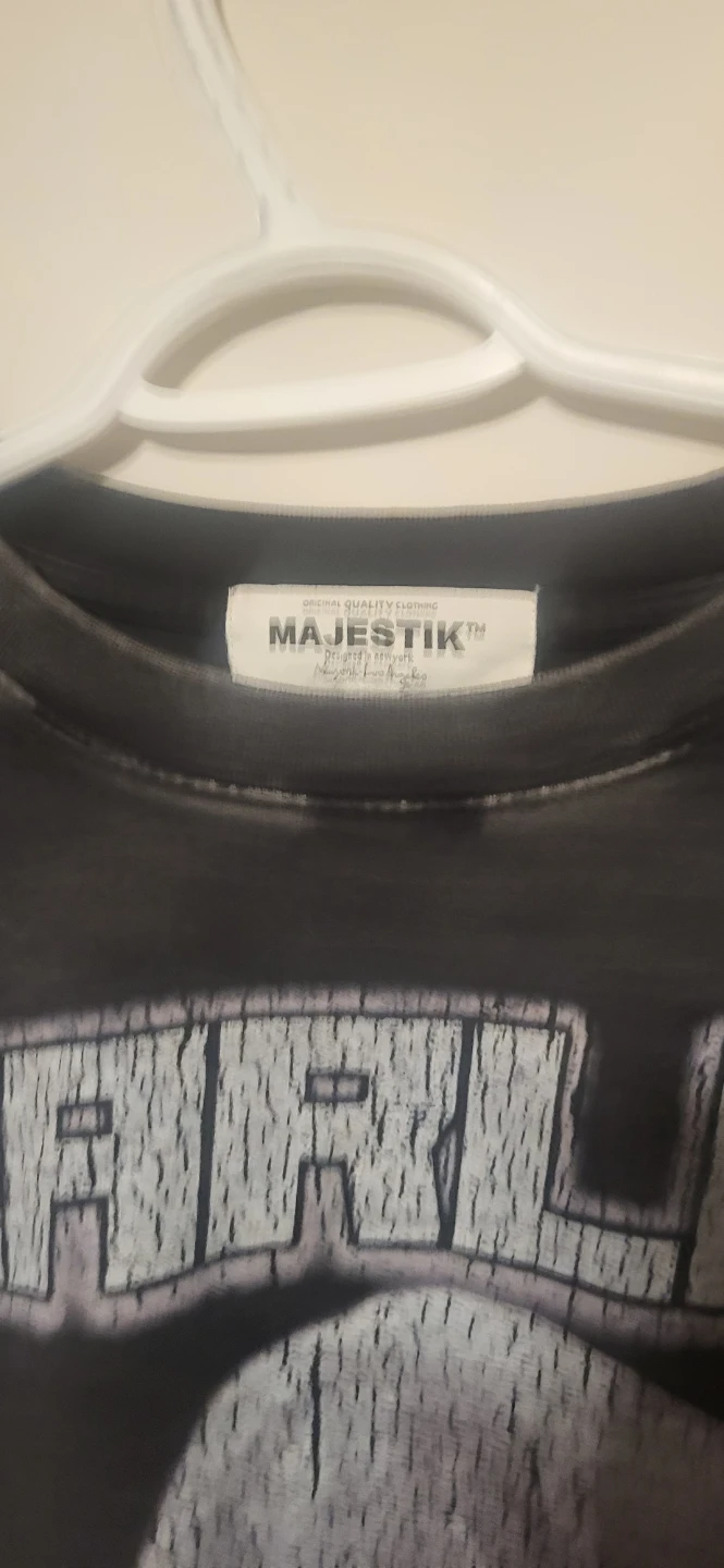 Majestik Fearless Skull Long Sleeve T-Shirt - photo 3