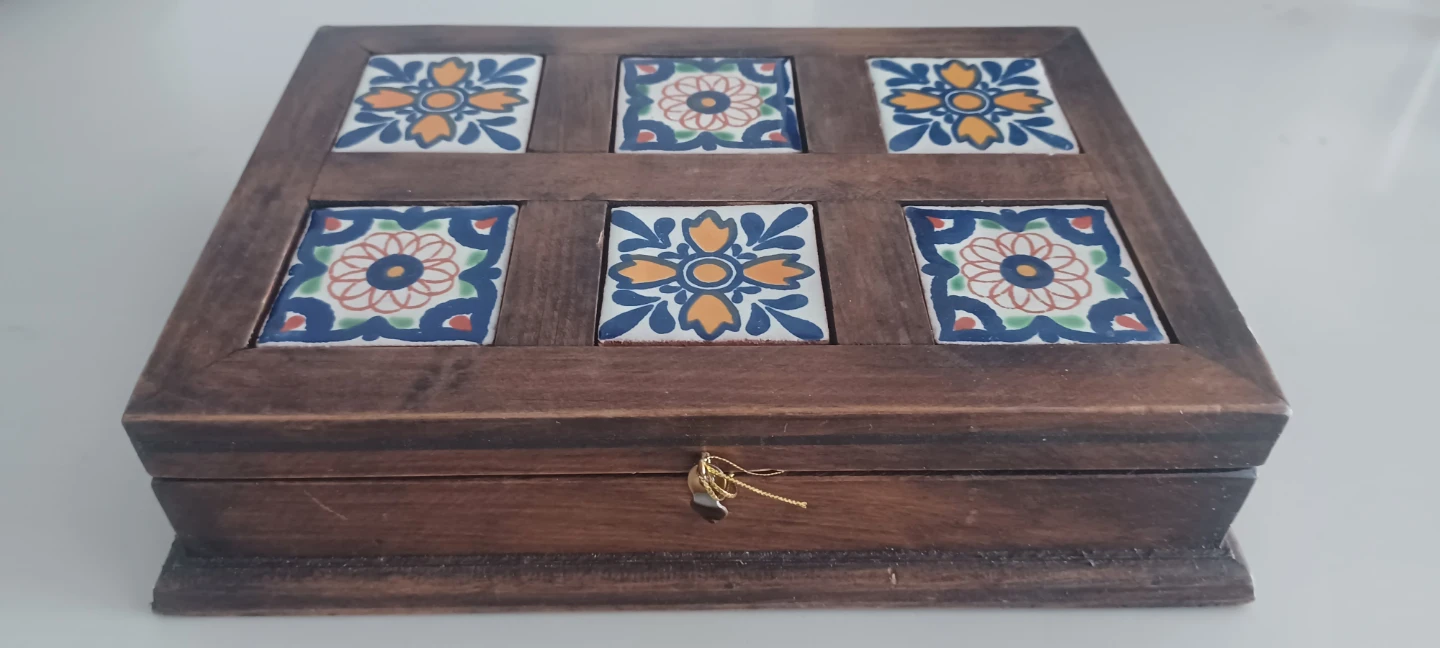(BRAND NEW) El Viejo Arte Decorative Premium Wooden Box - photo 2