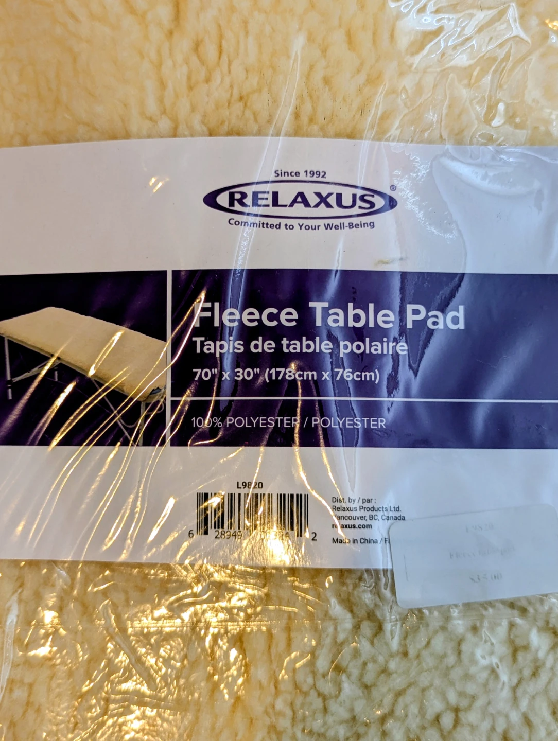 Massage Table Fleece Table Pad - photo 2