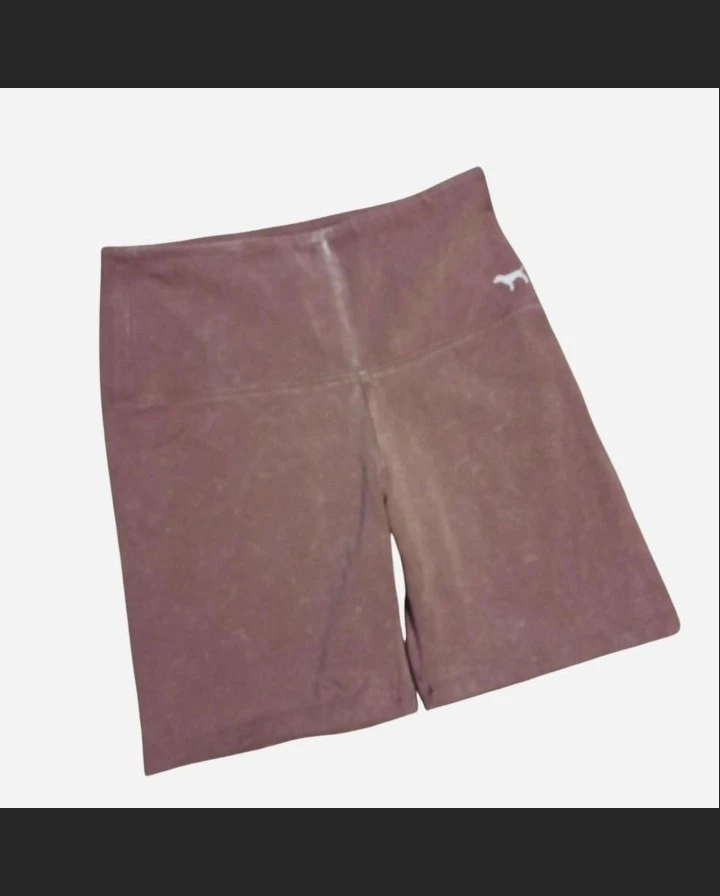 Victoria's Secret PINK Bike Yoga Shorts Purple Mauve Size XS