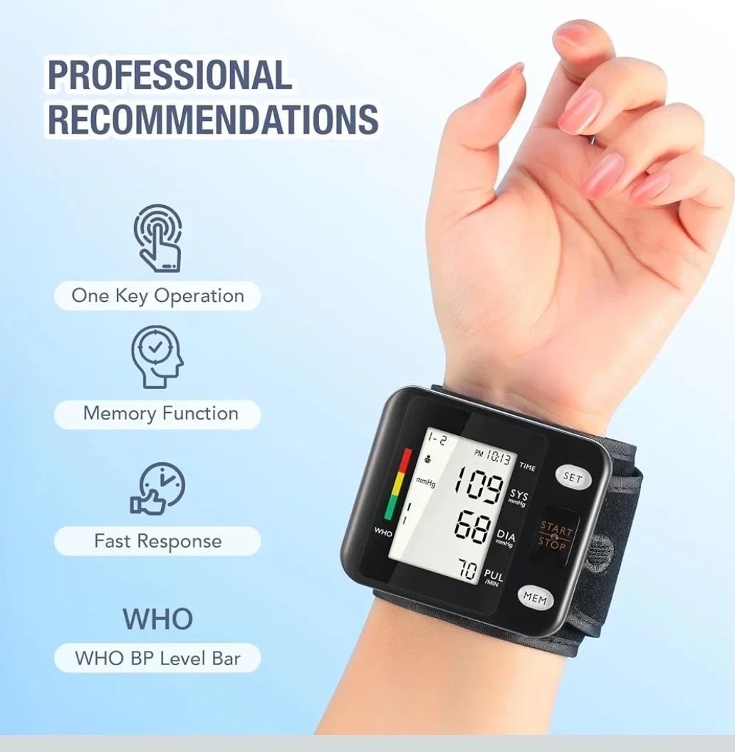 Blood Pressure Monitor BP Monitor Travel Friendly