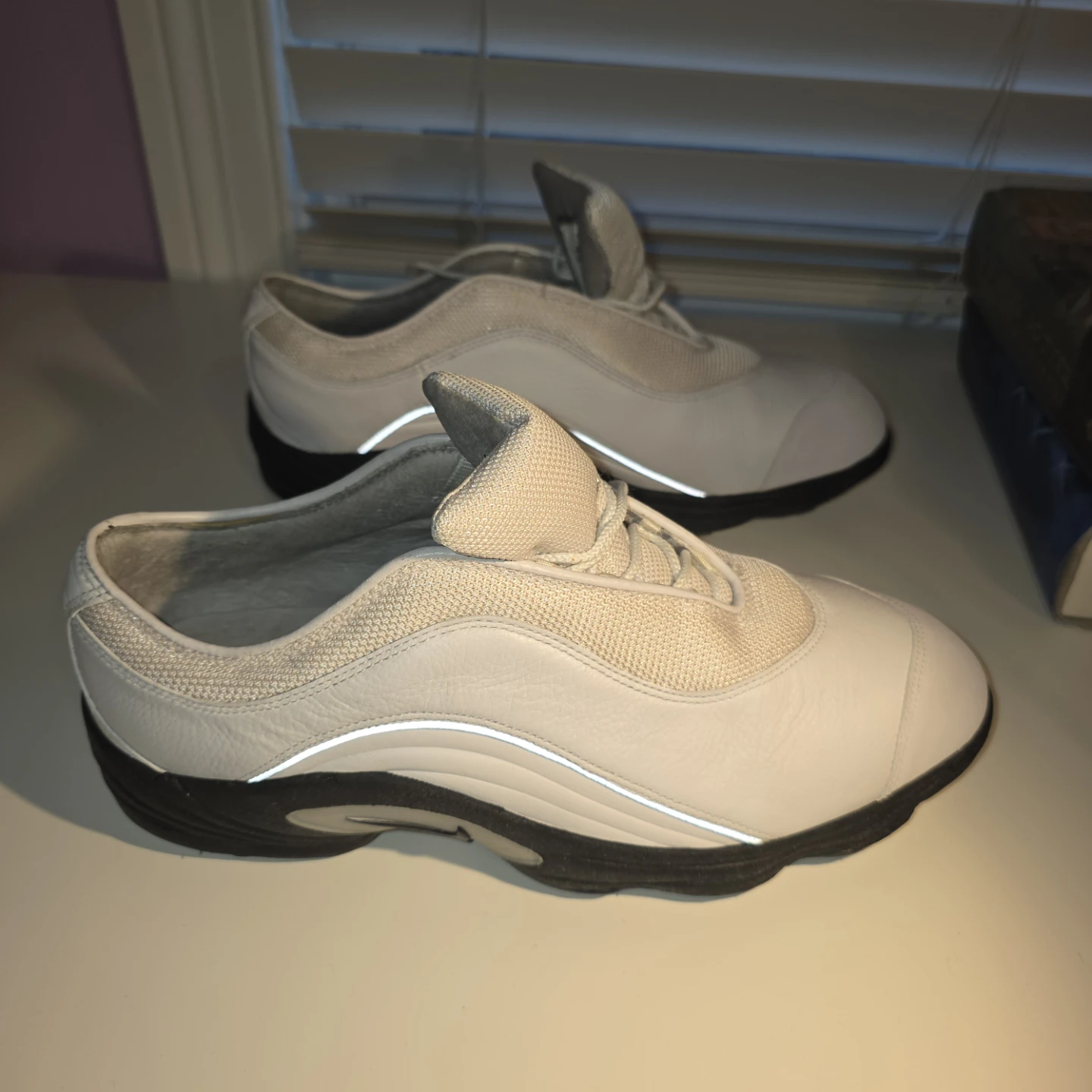 Vintage 1997 Tiger Woods Nike Zoom Golf Shoes Size 10.5 - photo 3