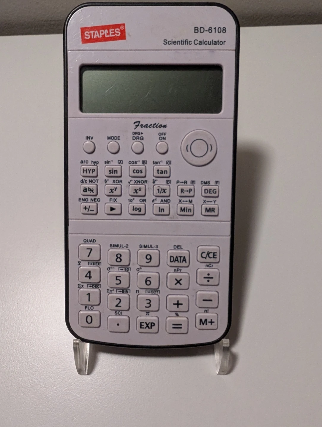 Staples BD-6108 Scientific Calculator - photo 2
