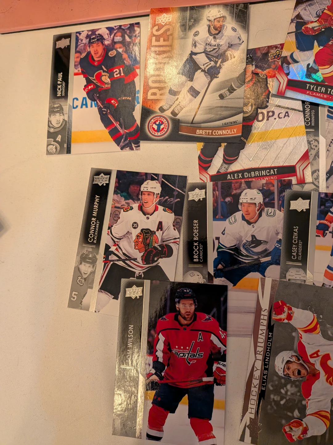 Collection of NHL Upper Deck Hockey Trading Cards - photo 5