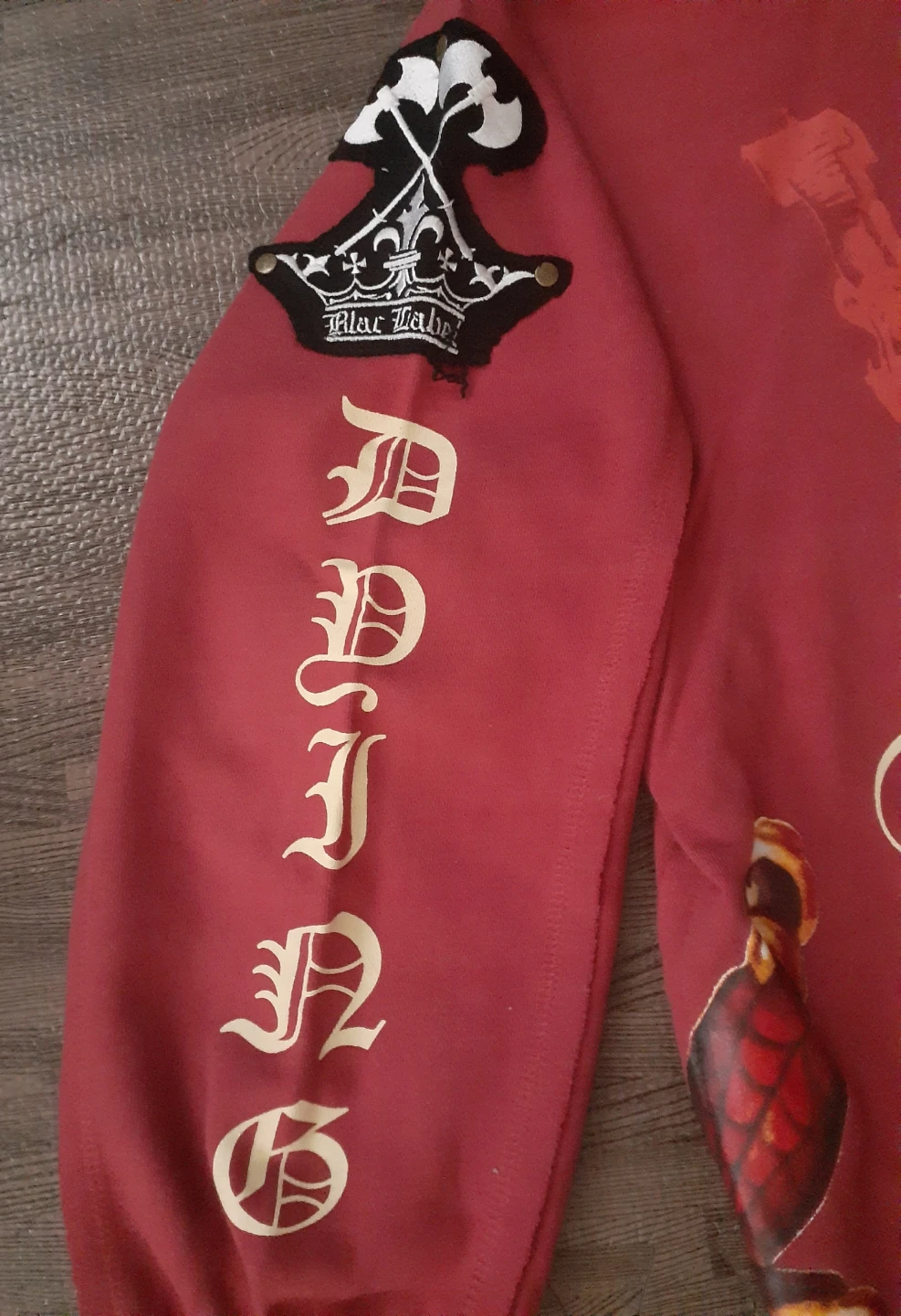 Blac Label Red Zip-Up Hoodie VINTAGE Y2K - photo 5