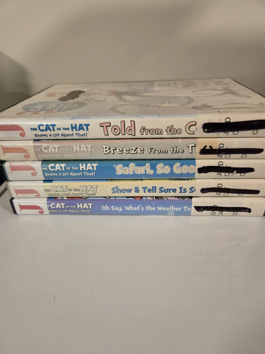5 The Cat in the Hat Knows a Lot About That DVDs