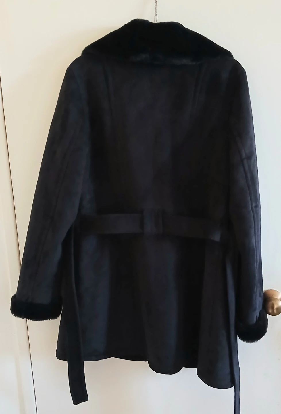 Liz Claiborne Faux Suede Coat - photo 4