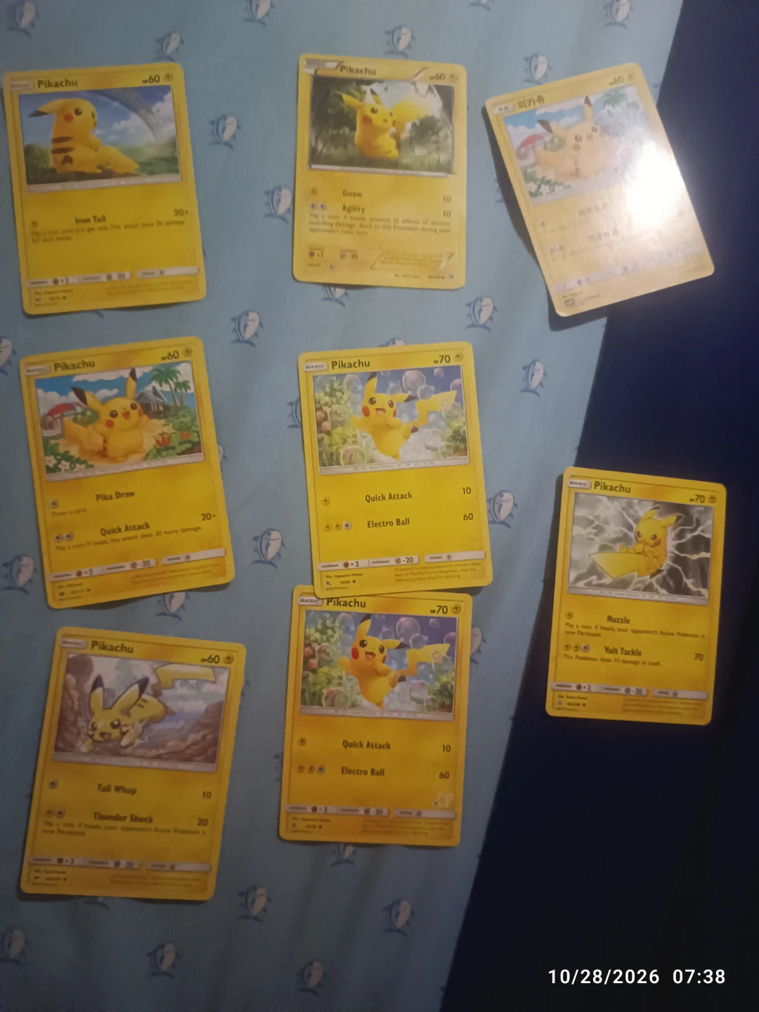 Assorted Pikachu Pokemon Cards - photo 2