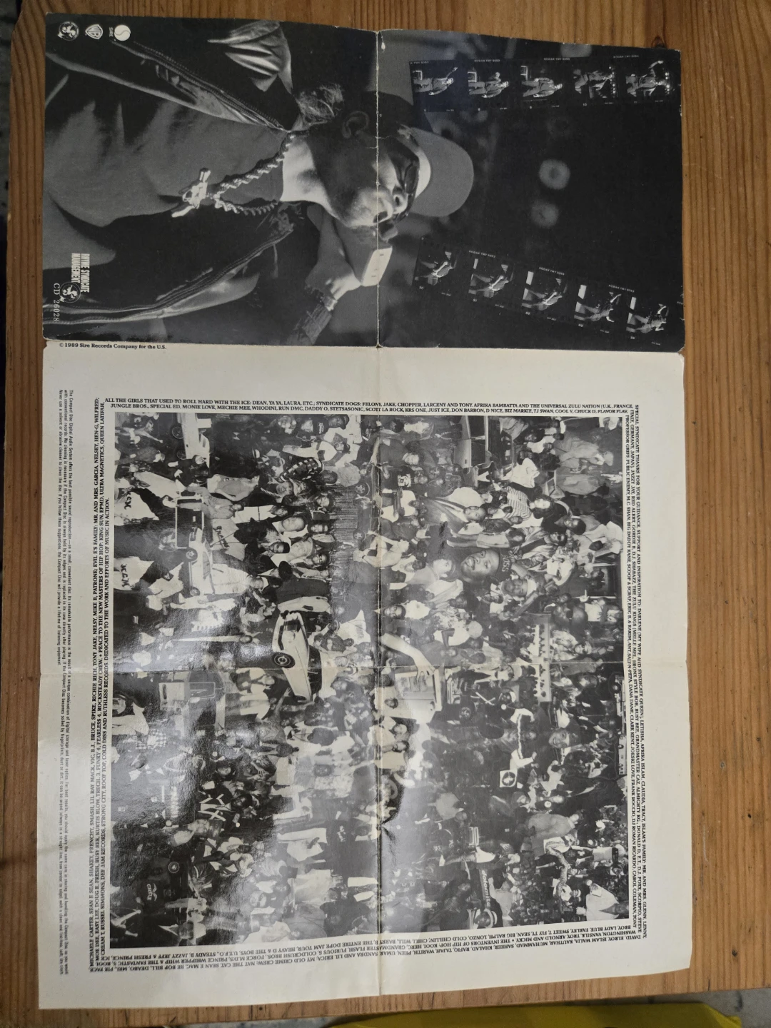 Ice-T The Iceberg/Freedom of Speech Original Poster Insert - photo 2