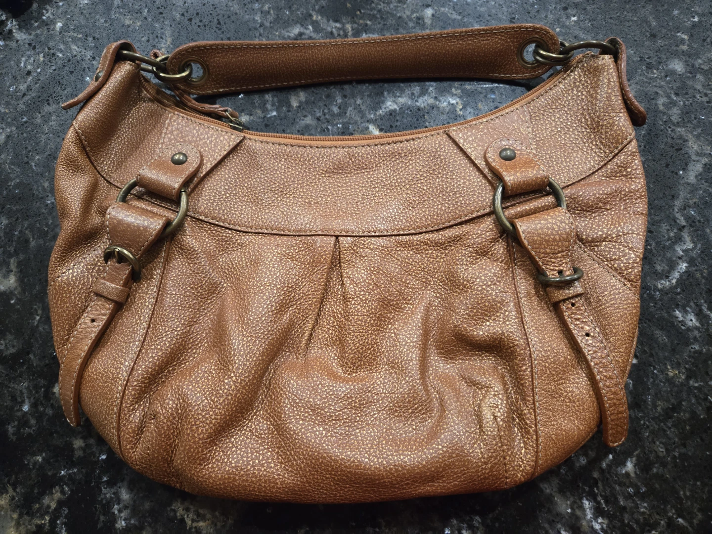 Vintage Coccinelle Leather Hobo Shoulder Bag